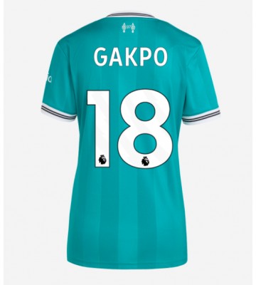 Liverpool Cody Gakpo #18 Replik 3rd trikot Damen 2025-26 Kurzarm